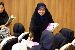 سخنرانی درباره پیشگیری از بیماریهای قلبی عروقی در خانه سلامت شهرداری تهران توسط دکتر اکبر نیک پژوه